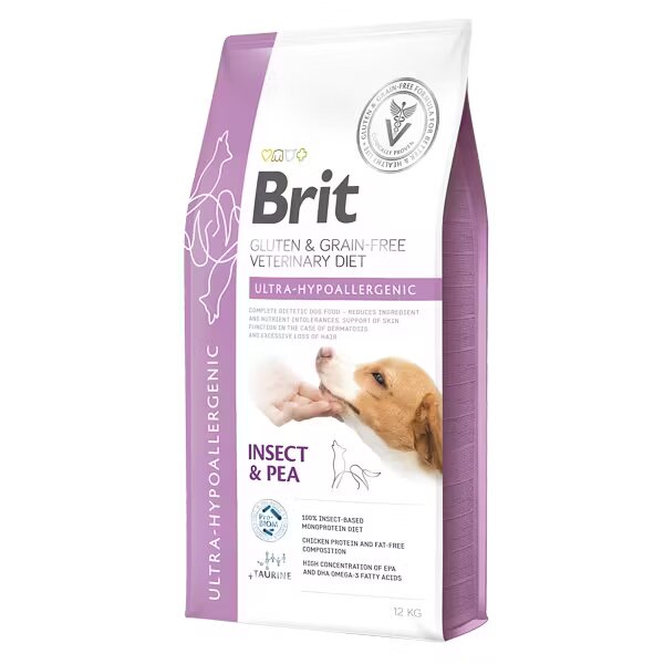 Brit Veterinary Diets Brit Grain Free Veterinary Diets Dog Ultra-hypoallergenic 12 kg