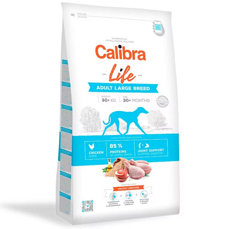 Calibra Dog Life Adult Large Breed Chicken 12 kg