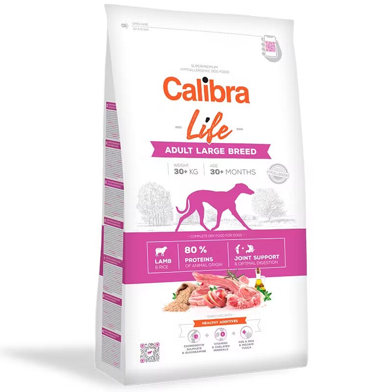 Calibra Dog Life Adult Large Lamb 2.5 kg