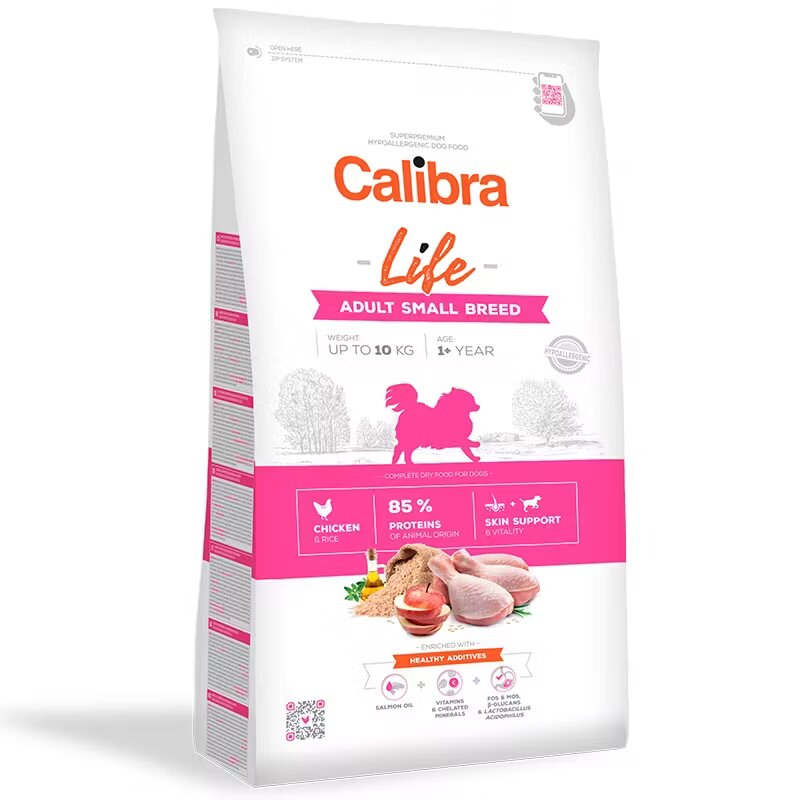 Calibra Dog Life Adult Small Breed Chicken 6 kg