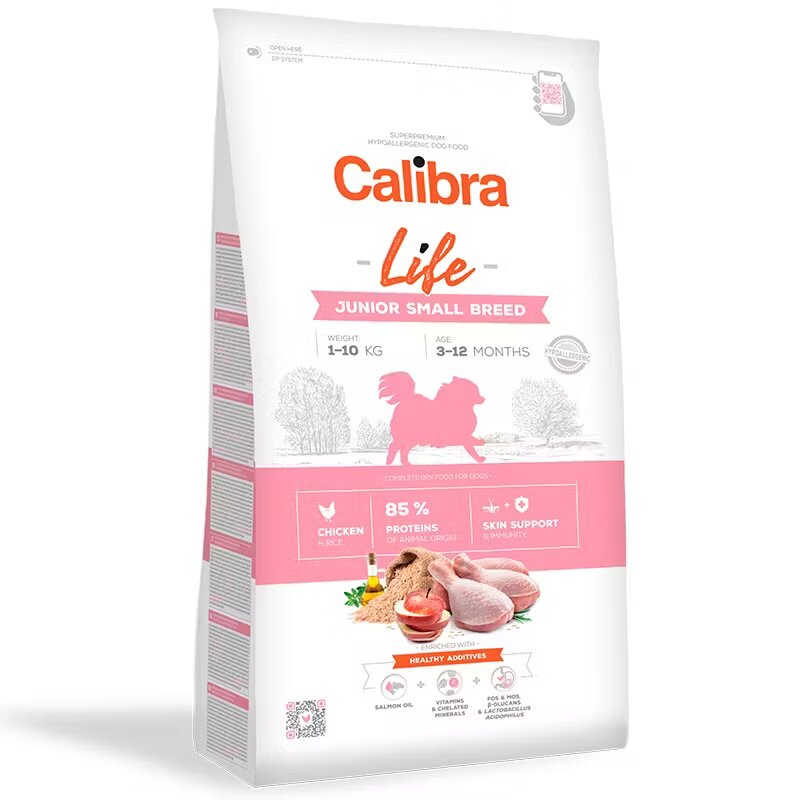 Calibra Dog Life Junior Small Breed Chicken 6 kg