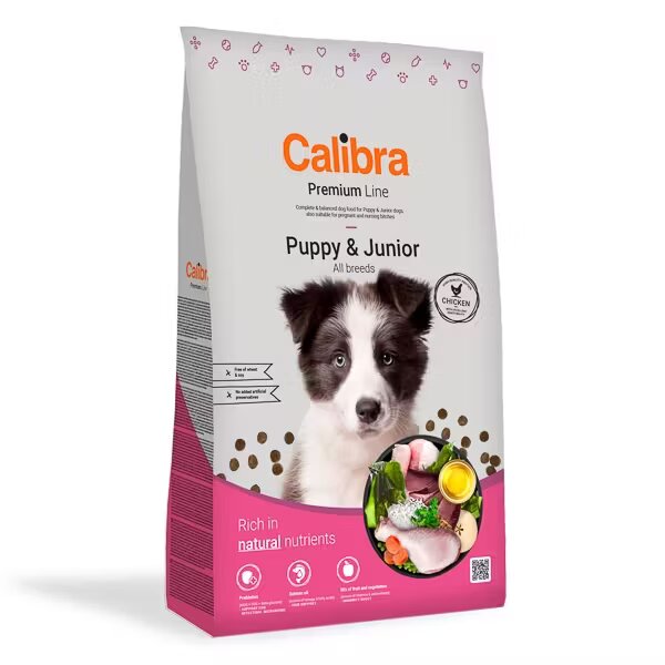 Calibra Dog Premium Puppy & Junior 12 kg