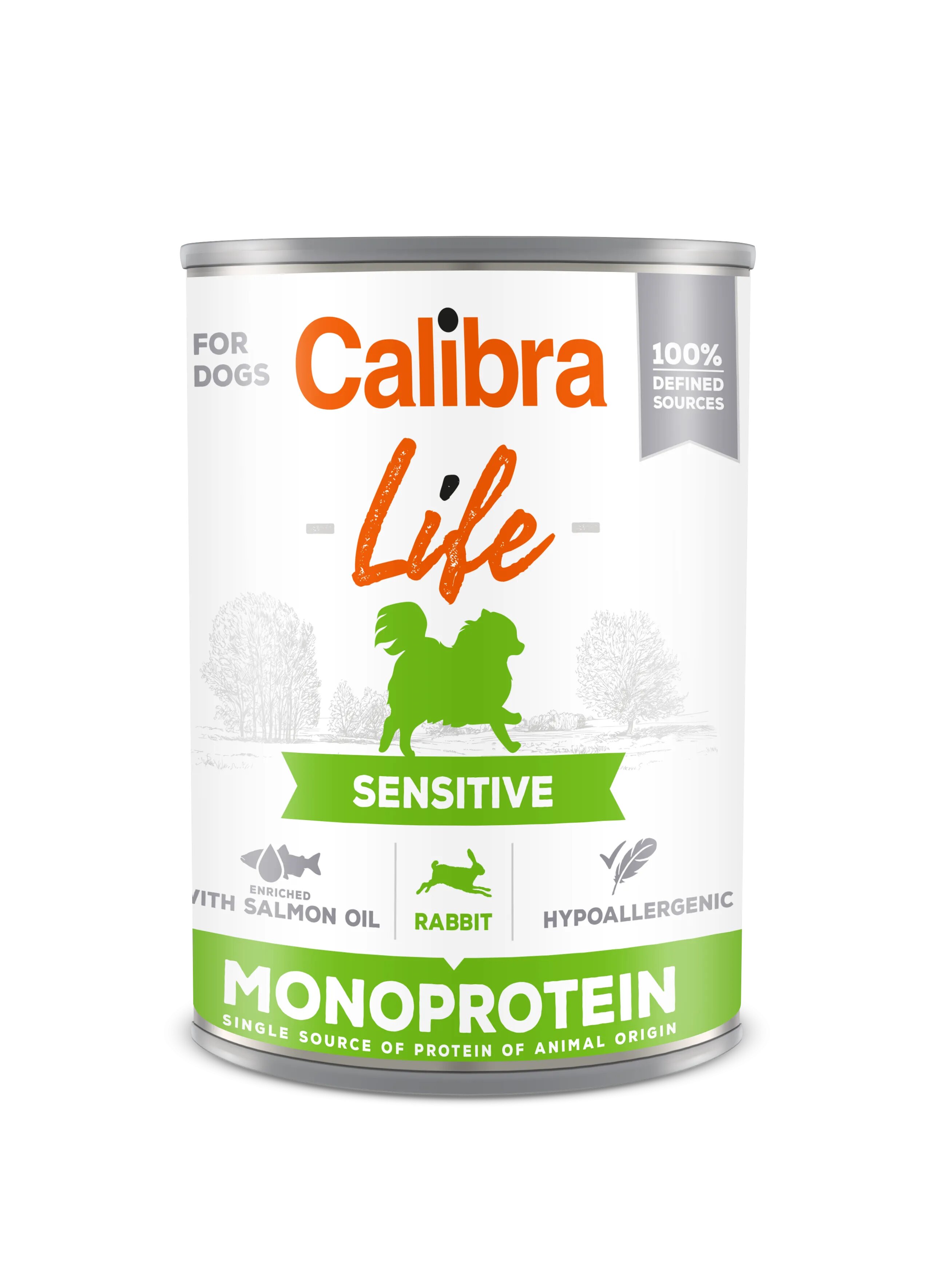 Calibra Hrana umeda caini Dog Life Sensitive Rabbit 400 g