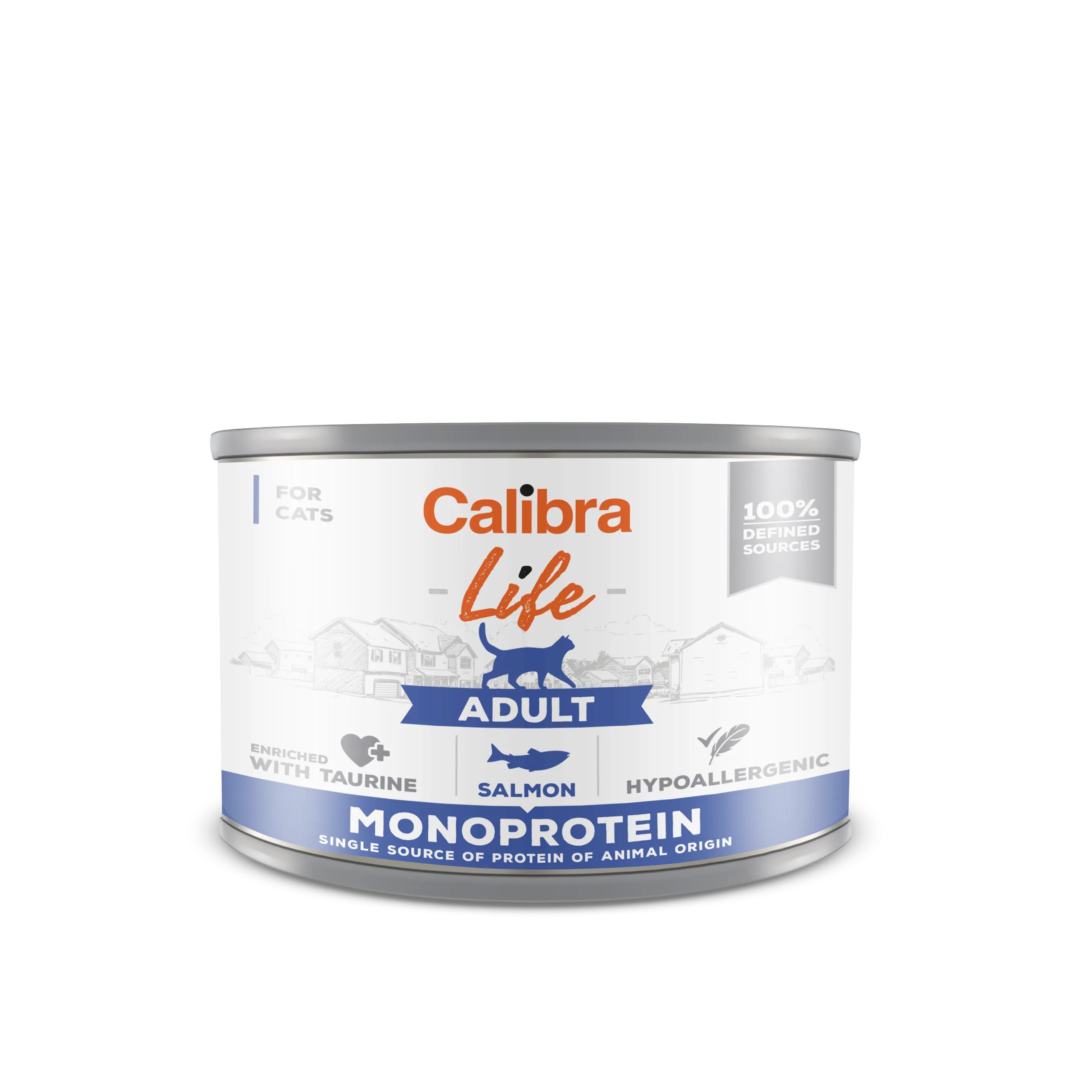 Calibra Hrana umeda pisici Cat Life Adult Salmon 200 g