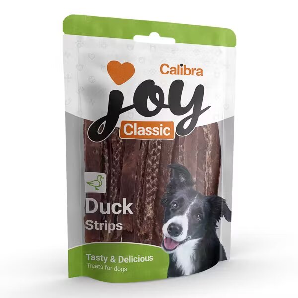 Calibra Recompense caini Joy Dog Classic Duck Strips 80 g