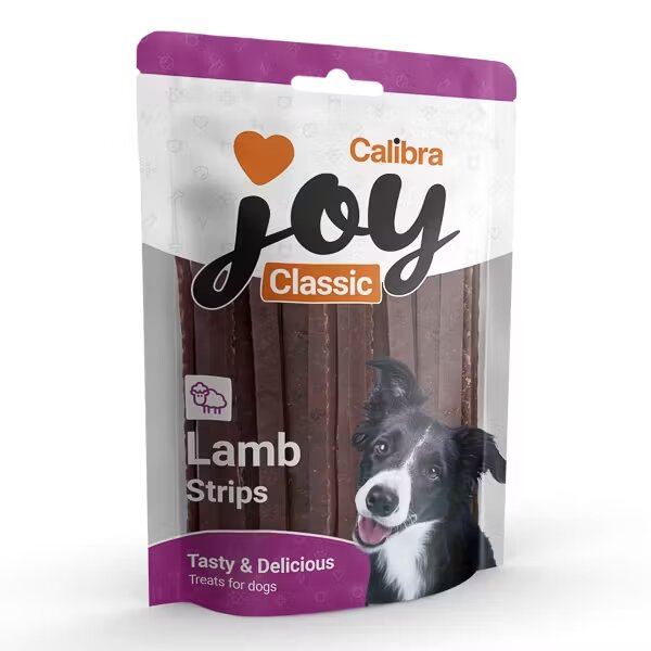 Calibra Recompense caini Joy Dog Classic Lamb Strips 80 g