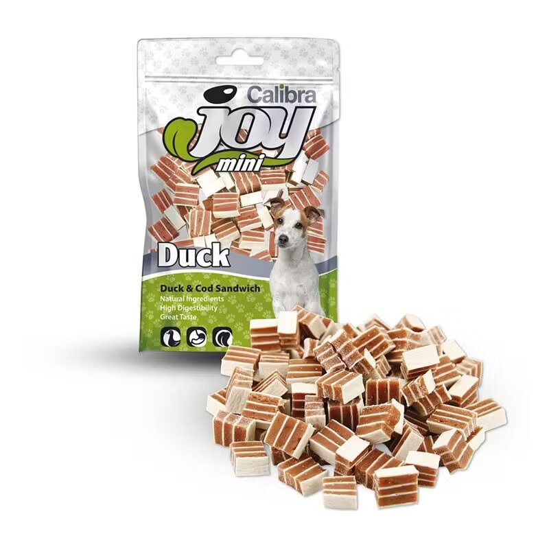 Calibra Recompense caini Joy Dog Classic Mini Duck & Cod Sandwich 70 g