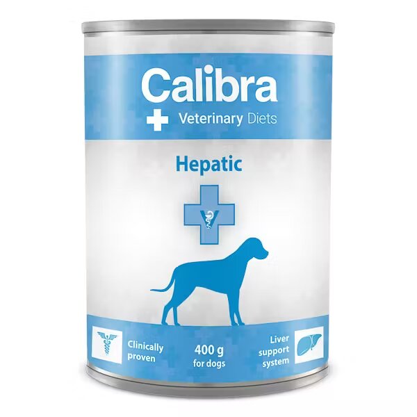 Calibra VD Dog Can Hepatic 400 g