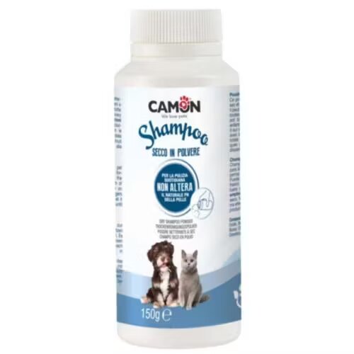 Camon Pudra sampon uscat pentru caini si pisici 150 g