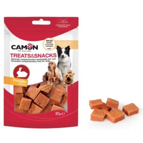 Camon Recompense pentru caini Big Bites cu Iepure 80 g
