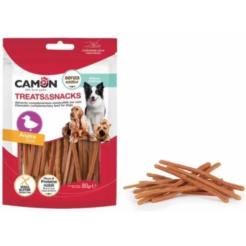 Camon Recompense pentru caini Sticks Rata 80 g