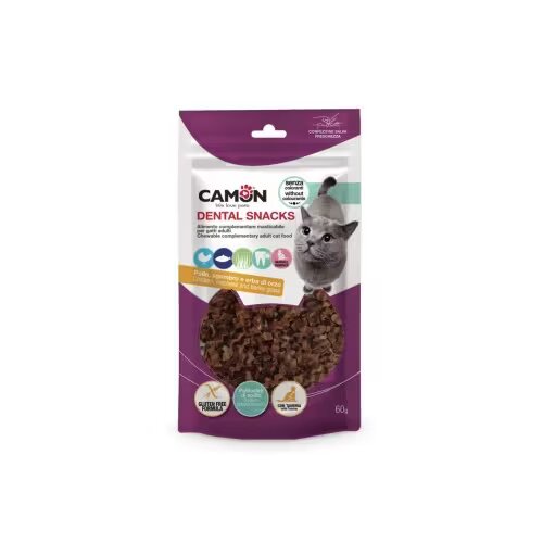 Camon Recompense pentru pisici Dental Snack pui si macrou 60 g