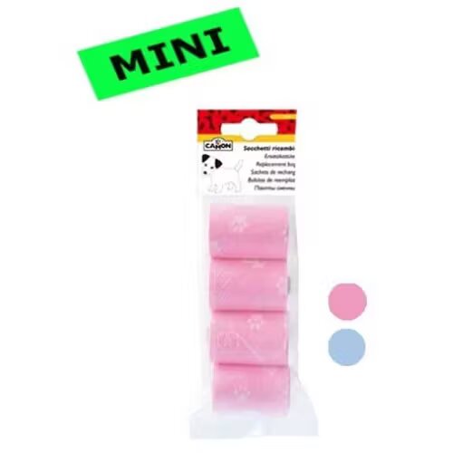 Camon Saci colorati mini 4 role x 20 bucati