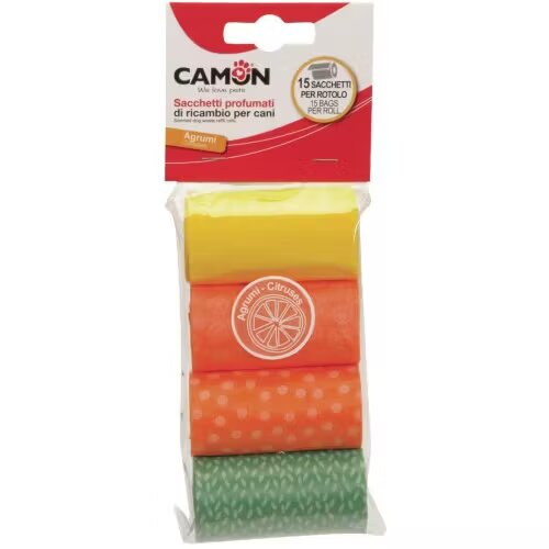 Camon Saci igienici parfumati 4 role x 15 bucati