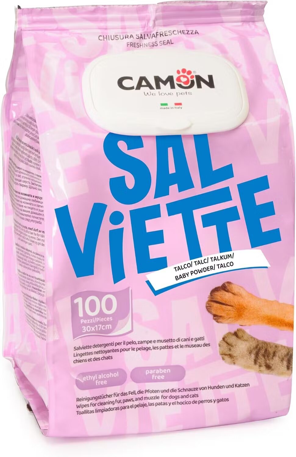 Camon Servetele igienice cu talc 100 buc
