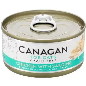 Canagan Cat Pui si Sardine 75 g