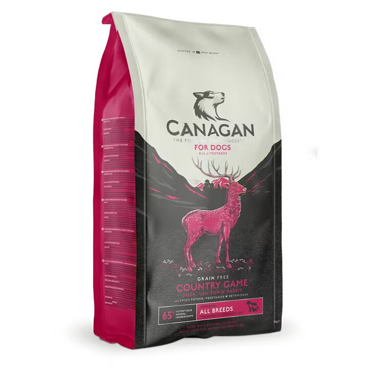 Canagan Dog Grain Free Country Game All Lifestages & Breeds 2 kg