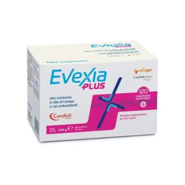 Candioli EVEXIA PLUS supliment nutritiv pentru caini si pisici 120 comprimate