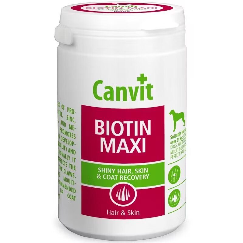 Canvit Biotin Maxi for Dogs 500 g