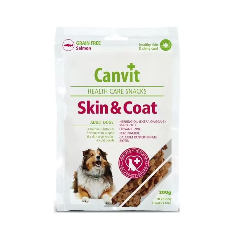 Canvit Health Care Skin and Coat Snack 200 g