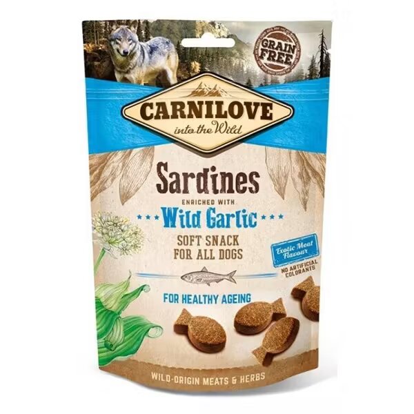 Carnilove Dog Semi Moist Sardines with Wild Garlic 200 g