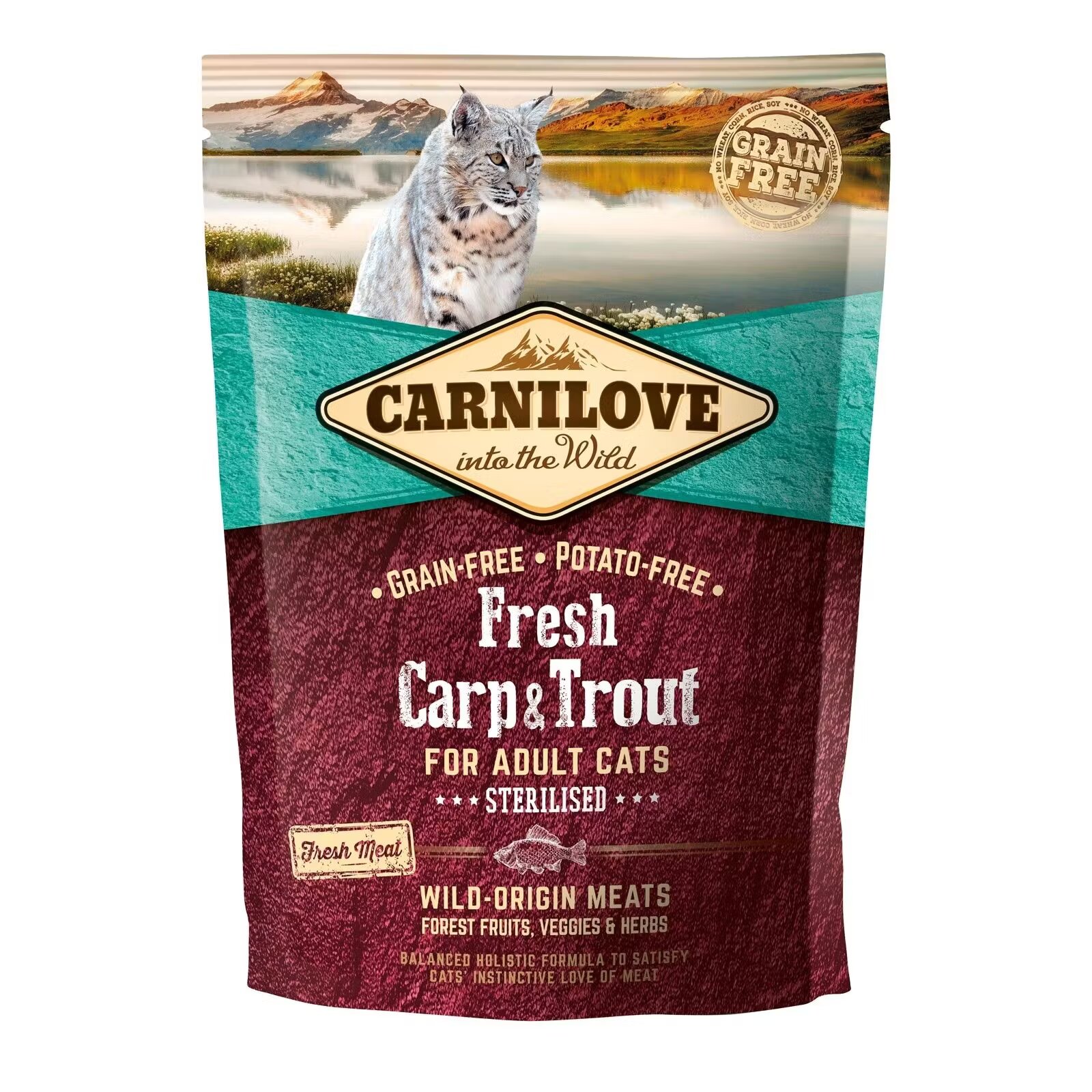 Carnilove Fresh Carp and Trout Sterilised Adult 400 g