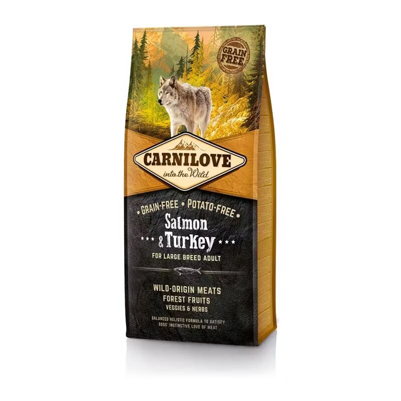 Carnilove Salmon and Turkey for Large Breed Adult 12 kg