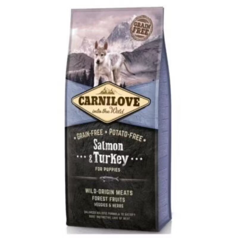 Carnilove Salmon and Turkey for Puppies 12 kg