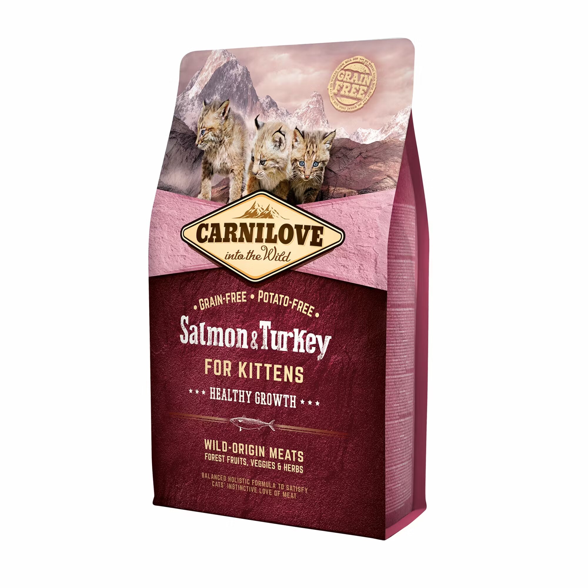 Carnilove Salmon & Turkey For Kittens 2 kg