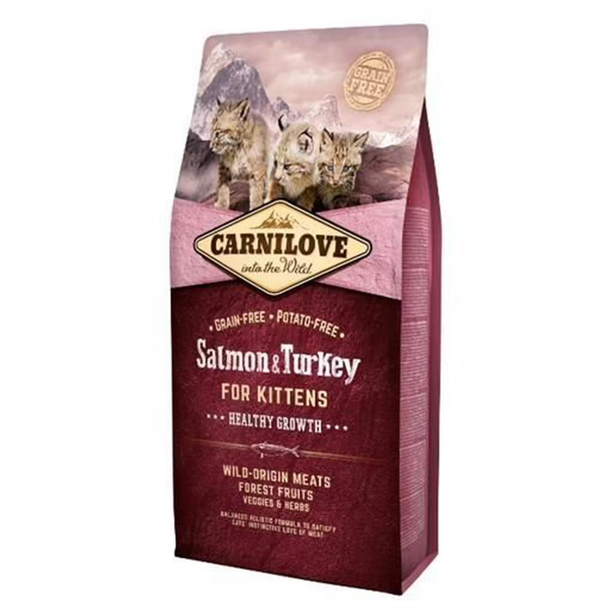 Carnilove Salmon & Turkey For Kittens 6 kg