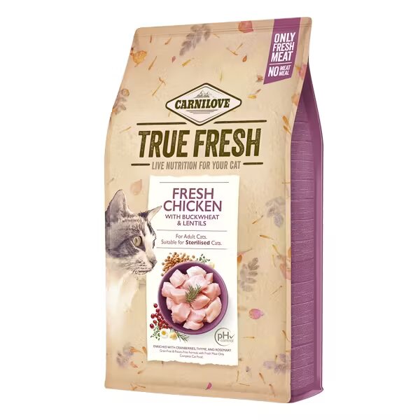 Carnilove True Fresh Cat Chicken 4.8 kg