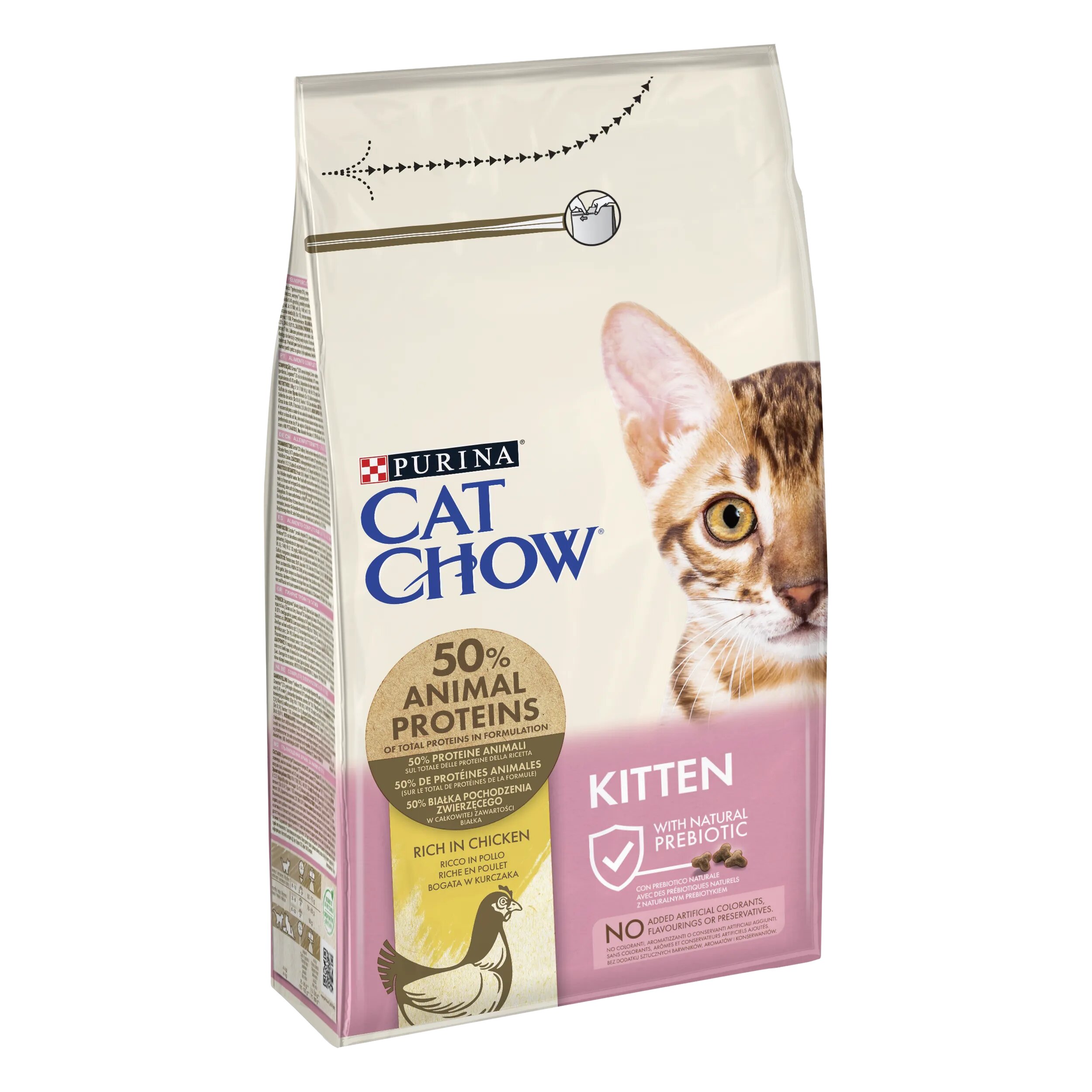 Cat Chow PURINA KITTEN Pui 1.5 kg