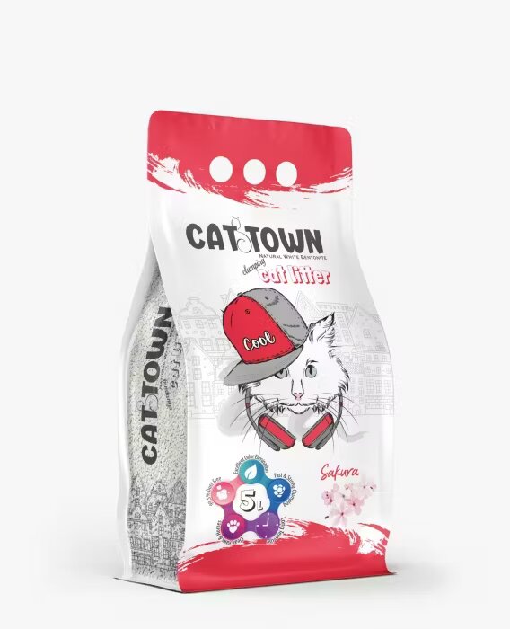 Cat Town Asternut Igienic Sakura pentru Pisici 5 L
