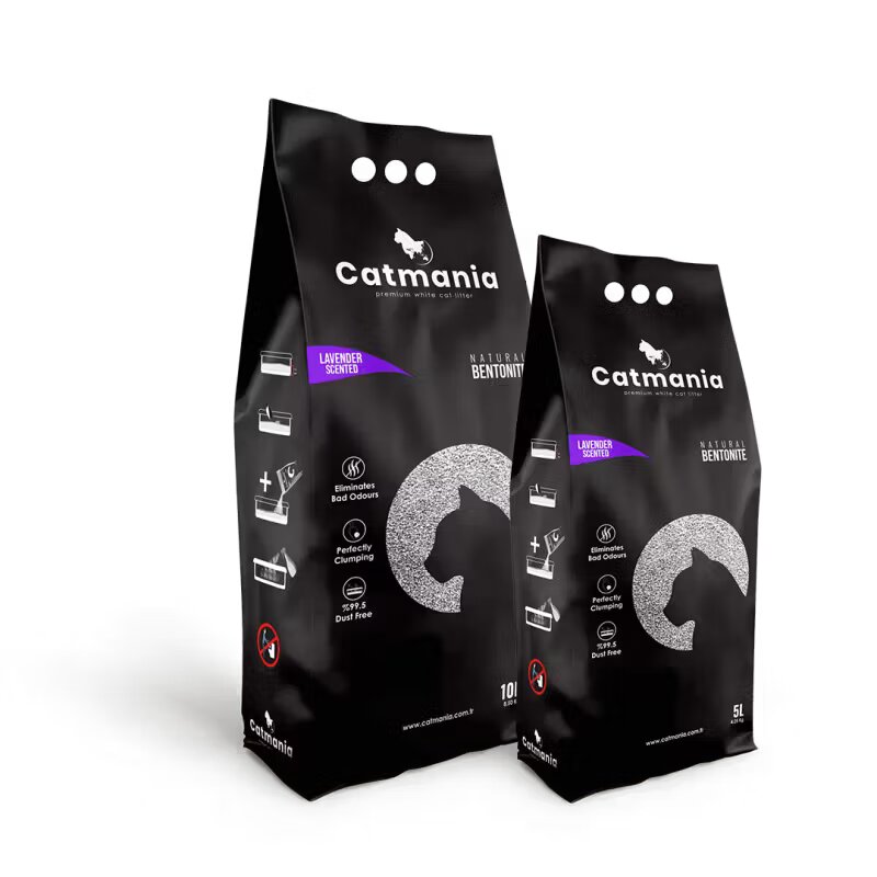 Catmania Nisip pentru Litiera Bentonita Lavanda 5 L / 4.25 kg