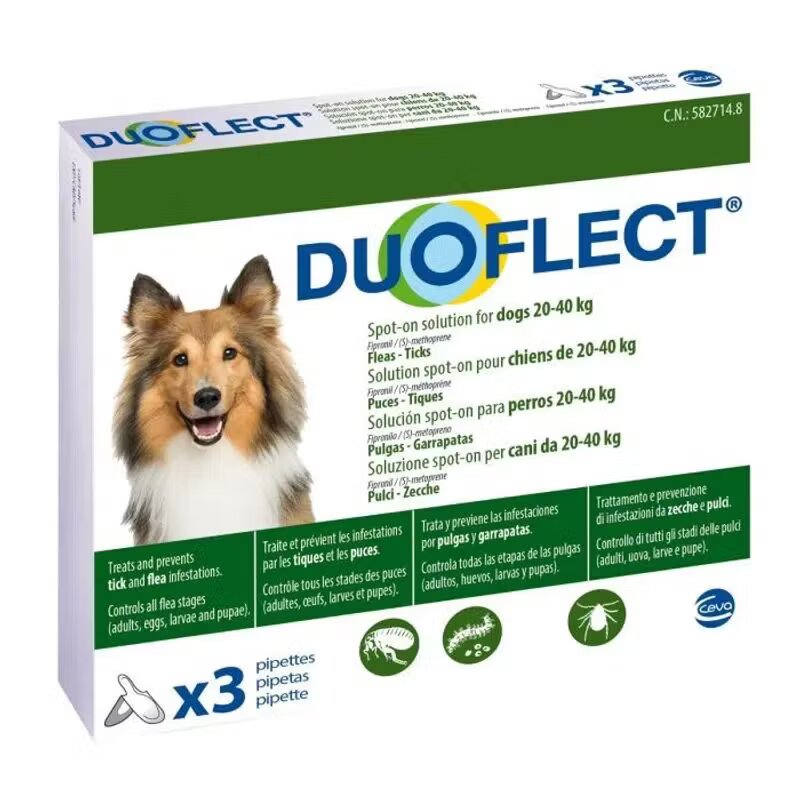 Ceva Sante Duoflect DOG (L) 3 pipete 20-40 kg