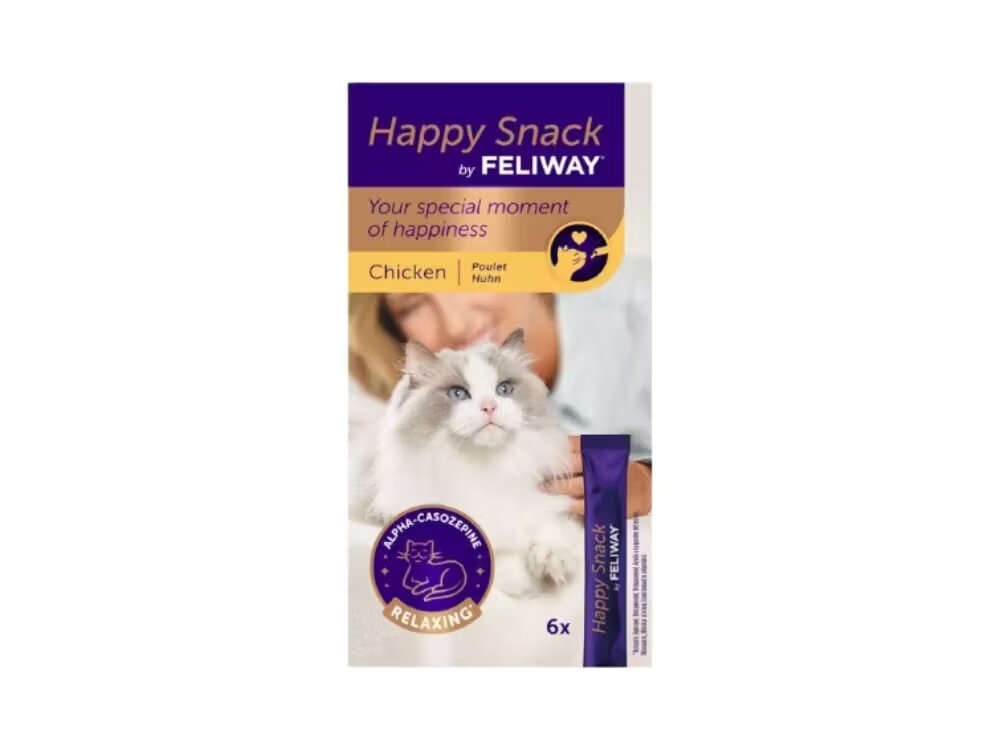 Ceva Sante Feliway Happy Snack cu Pui 6 buc x 15 g