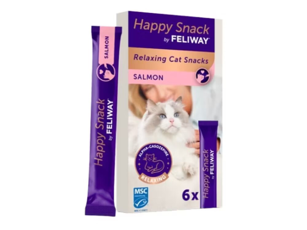 Ceva Sante Feliway Happy Snack cu Somon 6 buc x 15 g
