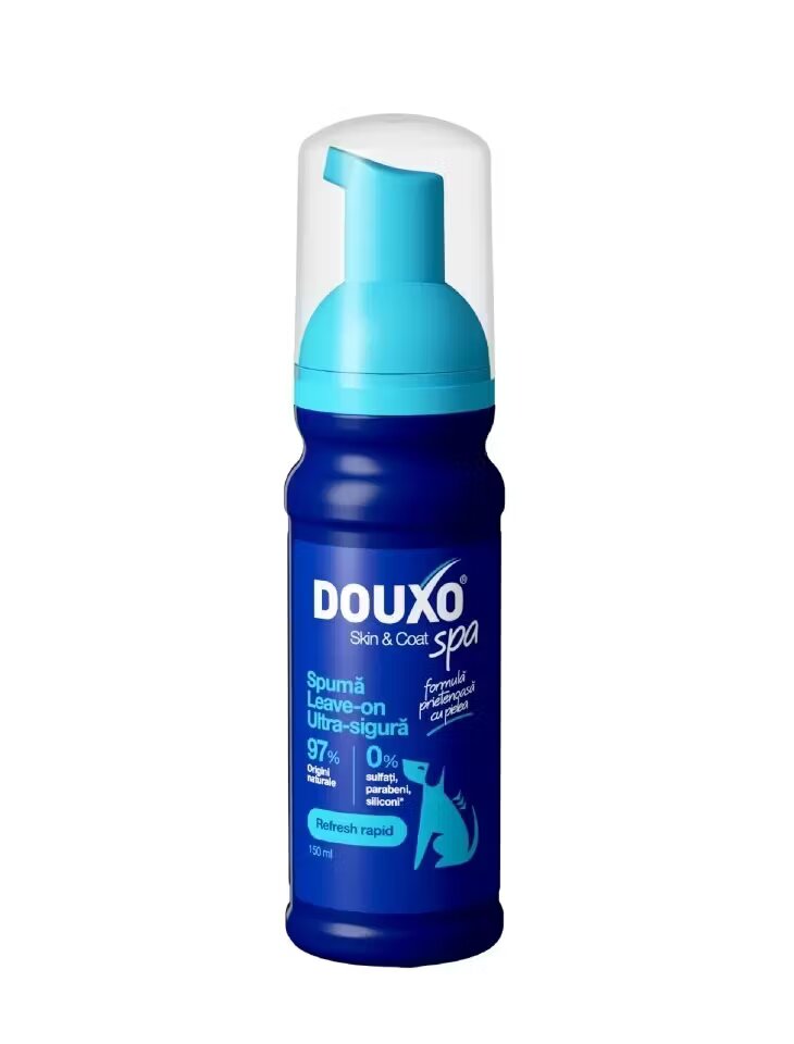 Ceva Sante Sampon uscat caini Douxo Spa Dog Mousse 150 ml