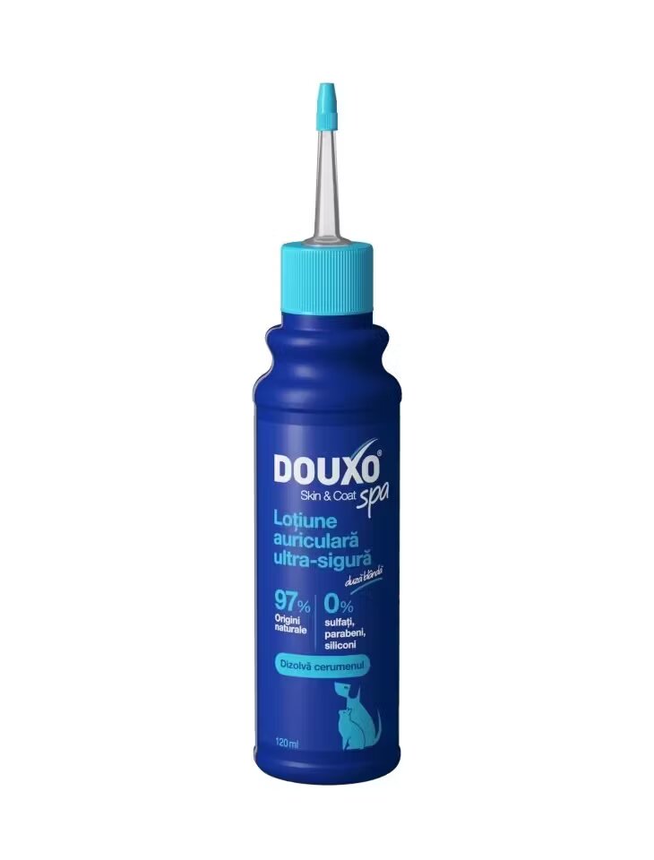 Ceva Sante Solutie auriculara caini si pisici Douxo Spa Ear Cleaner 120 ml