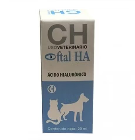 Chemical Iberica OFTAL HA nebulizator solutie lavaj ocular pentru caini si pisici 25 ml