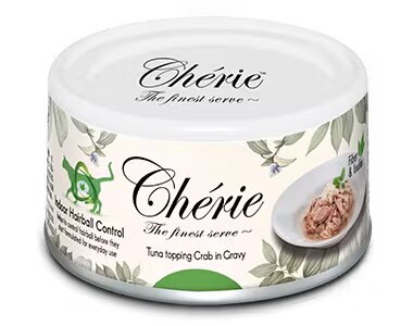 Cherie Adult Cat Ton si Crab in Sos 80 g