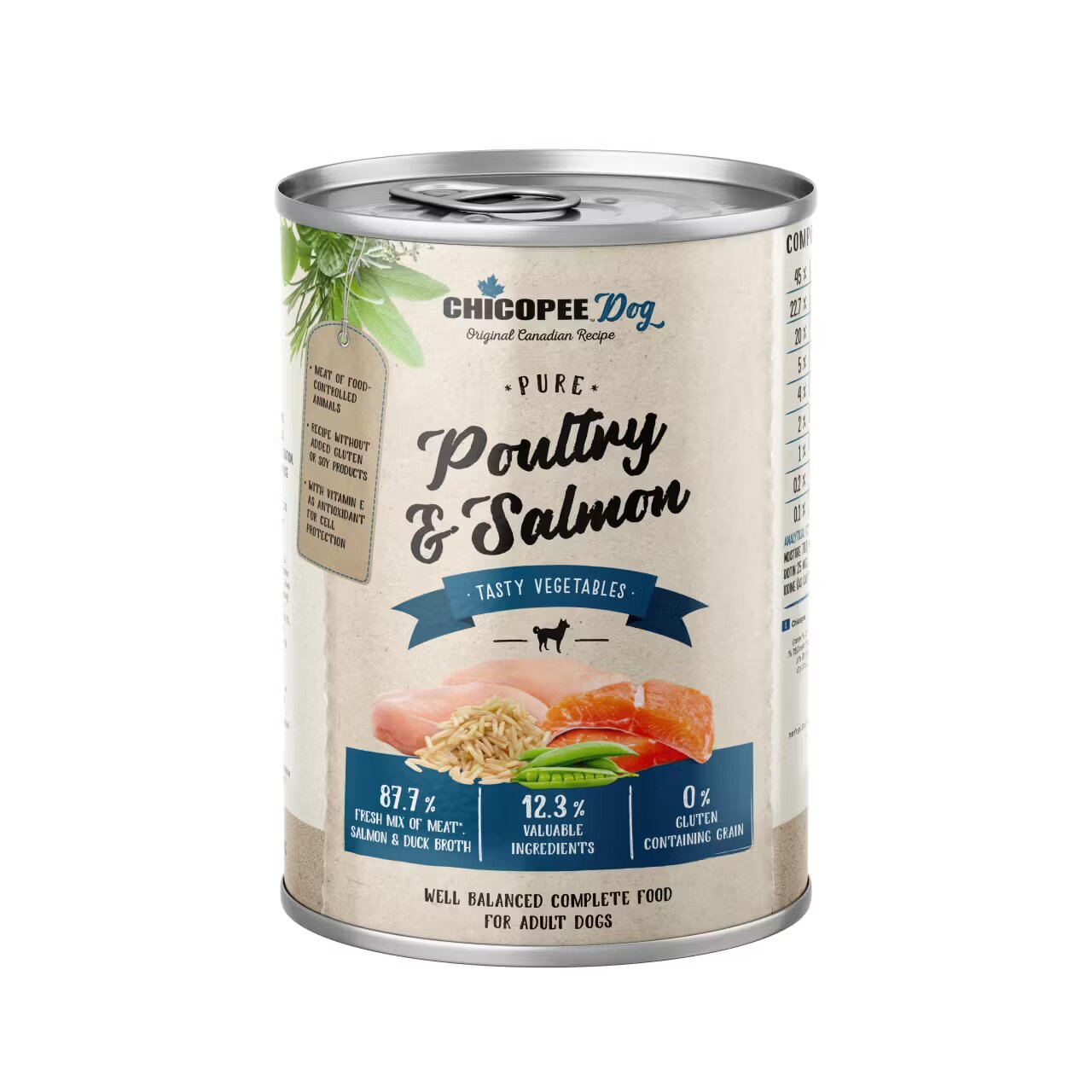 Chicopee Hrana umeda caini Poultry & Salmon Adult 400 g