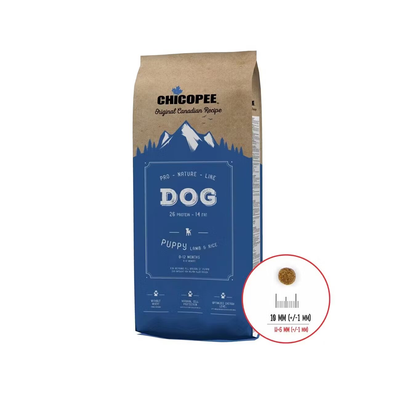 Chicopee Hrana Uscata Caini Pro Nature Line Puppy Lamb & Rice 20 kg