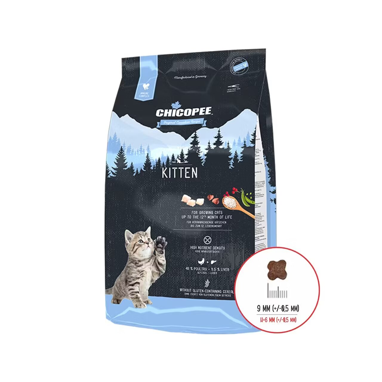 Chicopee Hrana Uscata Pisici Holistic Nature Line Kitten 8 kg