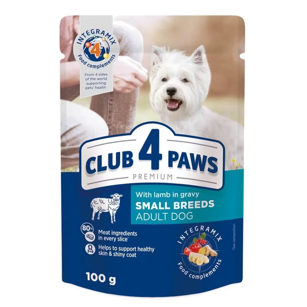 Club 4 Paws Hrana umeda premium caini Adult Mini Miel 100 g