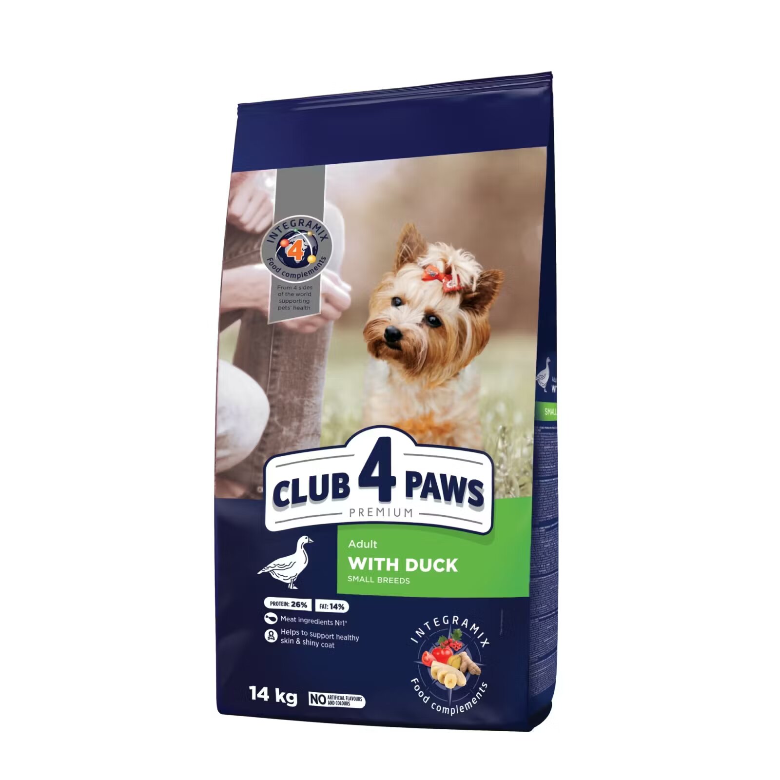 Club 4 Paws Hrana uscata premium caini Adult Mini Rata 14 kg
