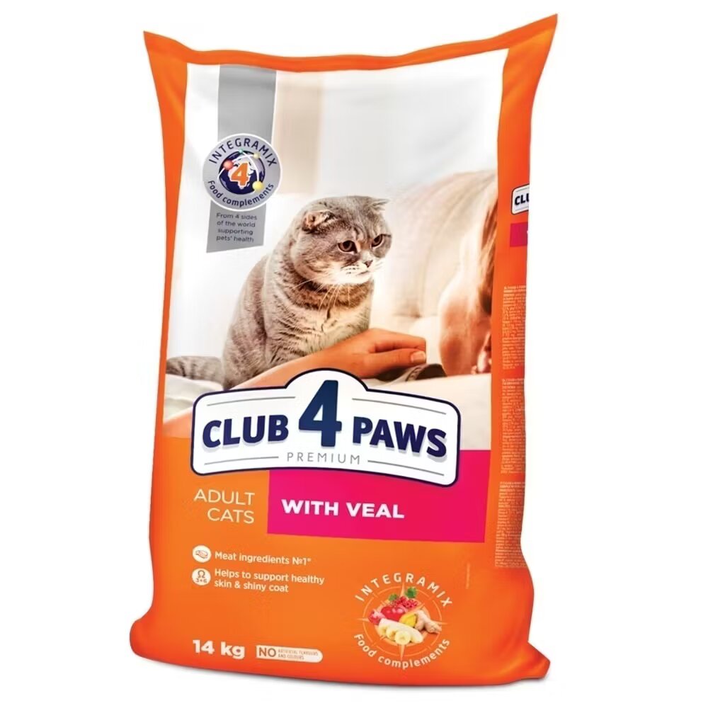 Club 4 Paws Hrana uscata premium pisici Adult Vita 14 kg