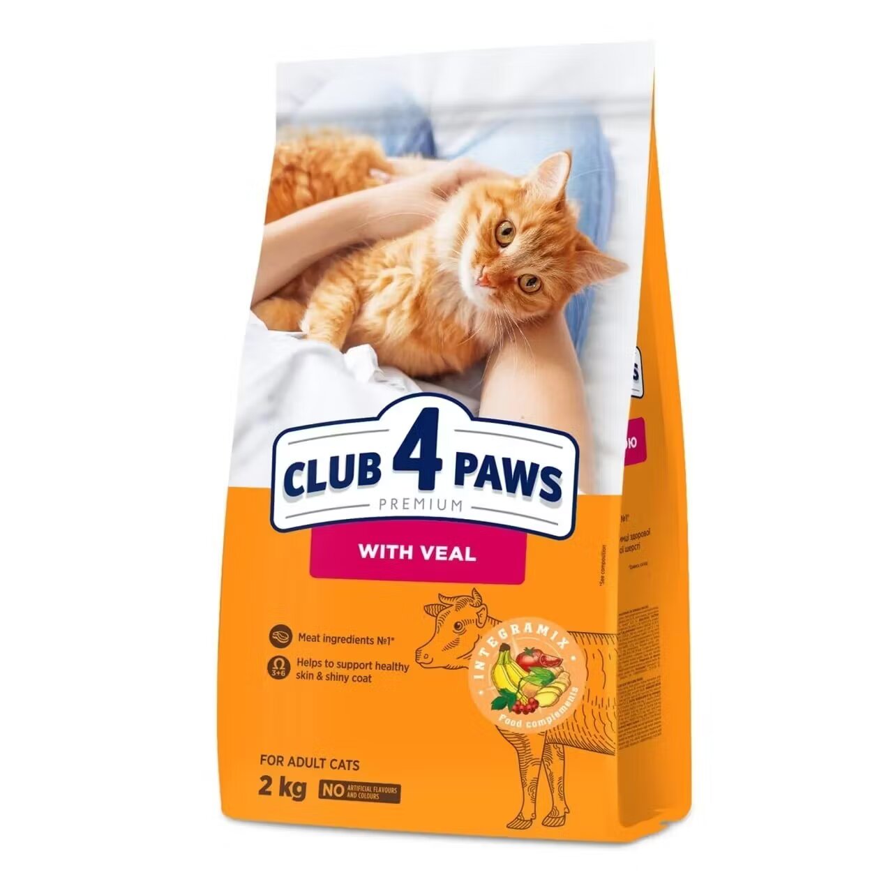 Club 4 Paws Hrana uscata premium pisici Adult Vita 2 kg