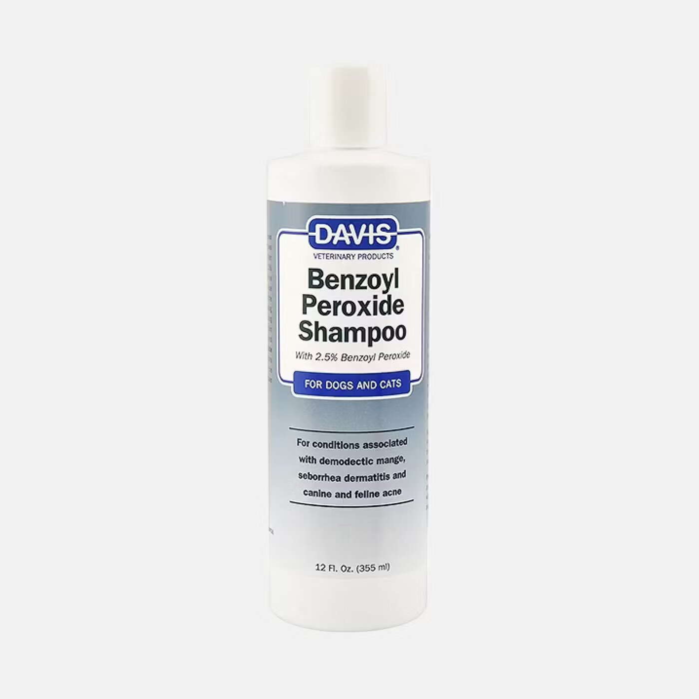 Davis Sampon cu peroxid de benzoil 2.5% Benzoyl Peroxide Shampoo 355 ml