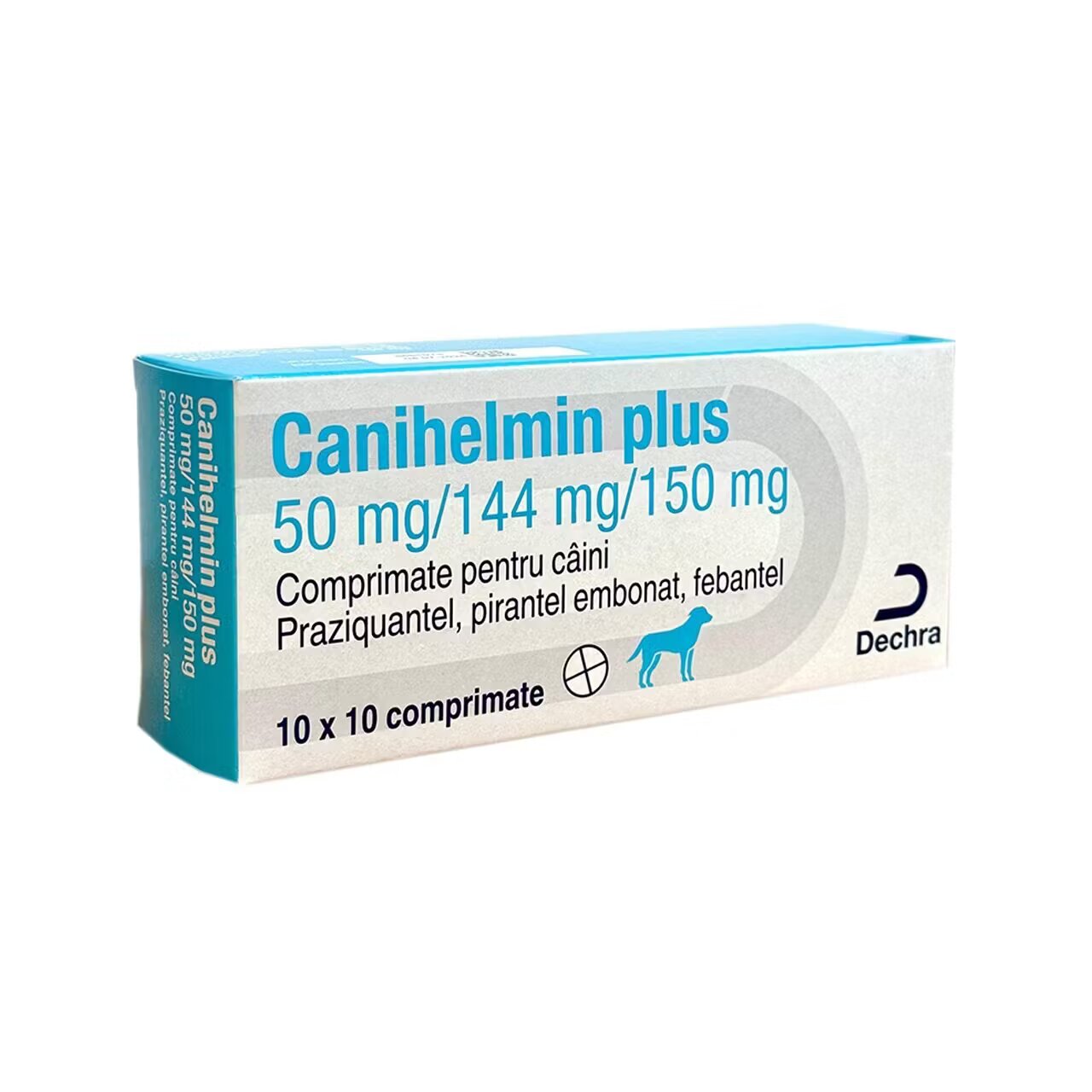 Dechra Antiparazitar Intern Caini Canihelmin Plus 10x10 comprimate